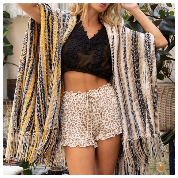 POL Stripe a Pose Shawl Combo - Picture 3 of 12